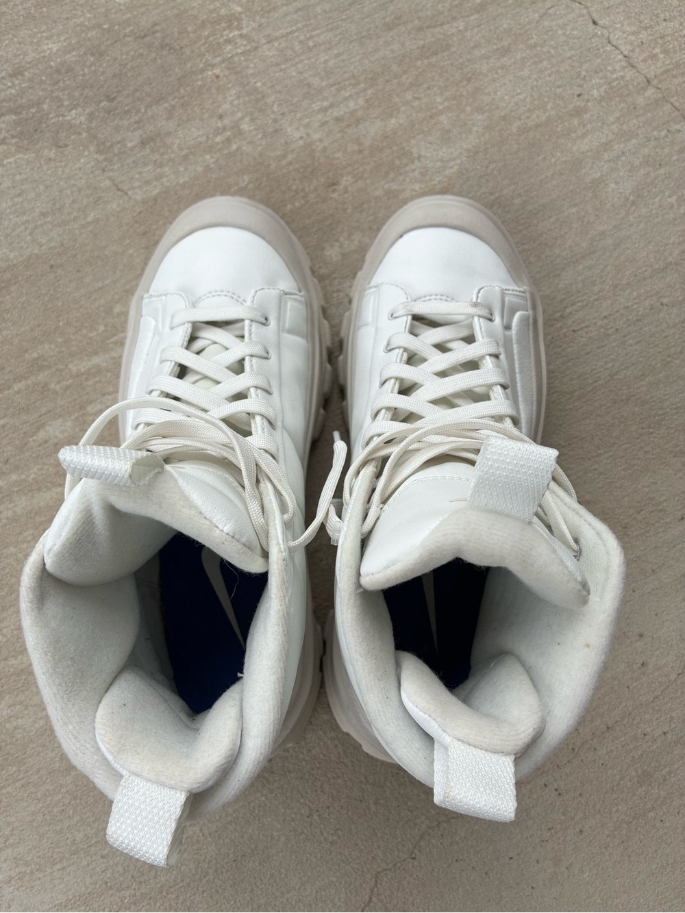 Nike Blazer Roam Mid FQ9065-100 Womens 7 Summit White Boots Pre-Owned - Picture 5 of 11